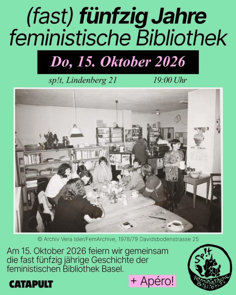 (fast) fünfzig Jahre feministische Bibliothek Do, 15.10.2026